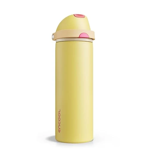 Flexible Insulated Water Bottle with Straw Efficient