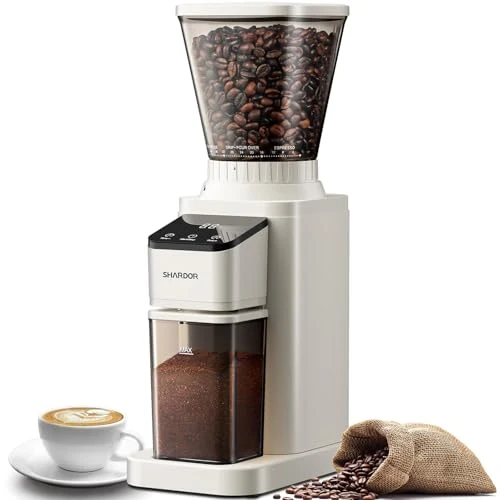 Premium Material Conical Burr Coffee Bean Grinder Soft