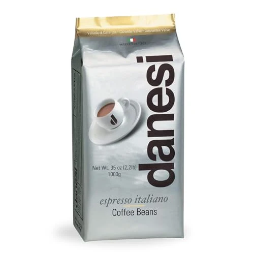 Superior Danesi Caffe Gold Italian Whole Bean Espresso Coffee 35.2 Ounce Functional