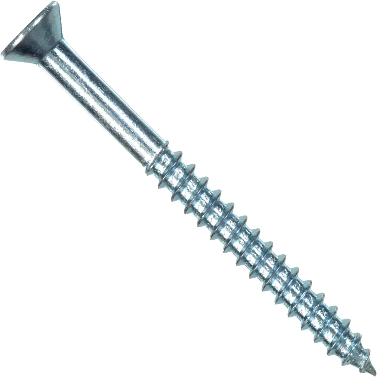 Versatile Hillman 12 x 1-1 2 In. Flat Head Phillips Zinc Wood Screw 100 Ct. Classic