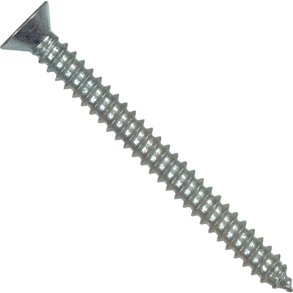 Soft Hillman 6 x 1-1 2 In. Phillips Flat Head Zinc Sheet Metal Screw 100 Ct. Smart