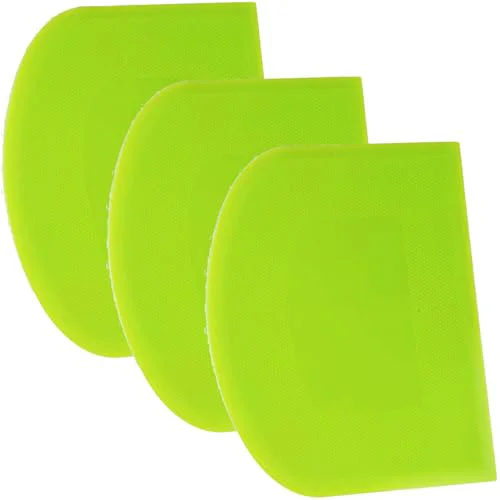Exceptional Dough Scraper Bench Scraper 3 Count Superior