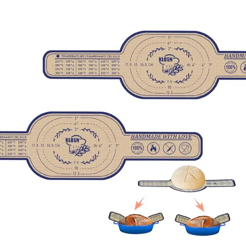 Long-Lasting Silicone Bread Sling for Dutch Oven 2 Count Recyclable