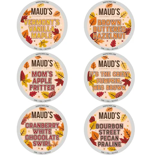 Casual Fall Flavored Coffee Pods Variety Pack 42 Count Verified