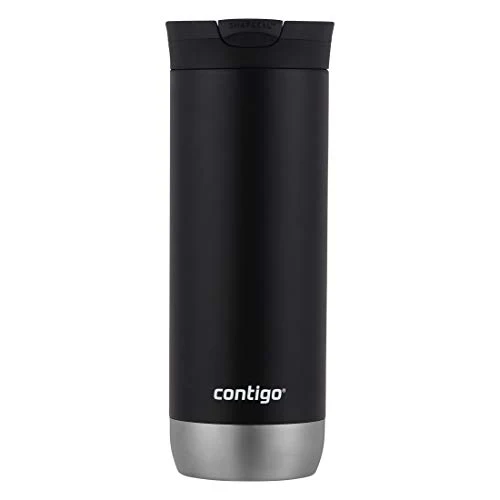 Prestigious Huron 2.0 Stainless Steel Travel Mug with SNAPSEAL Lid 20oz. Licorice World-Class