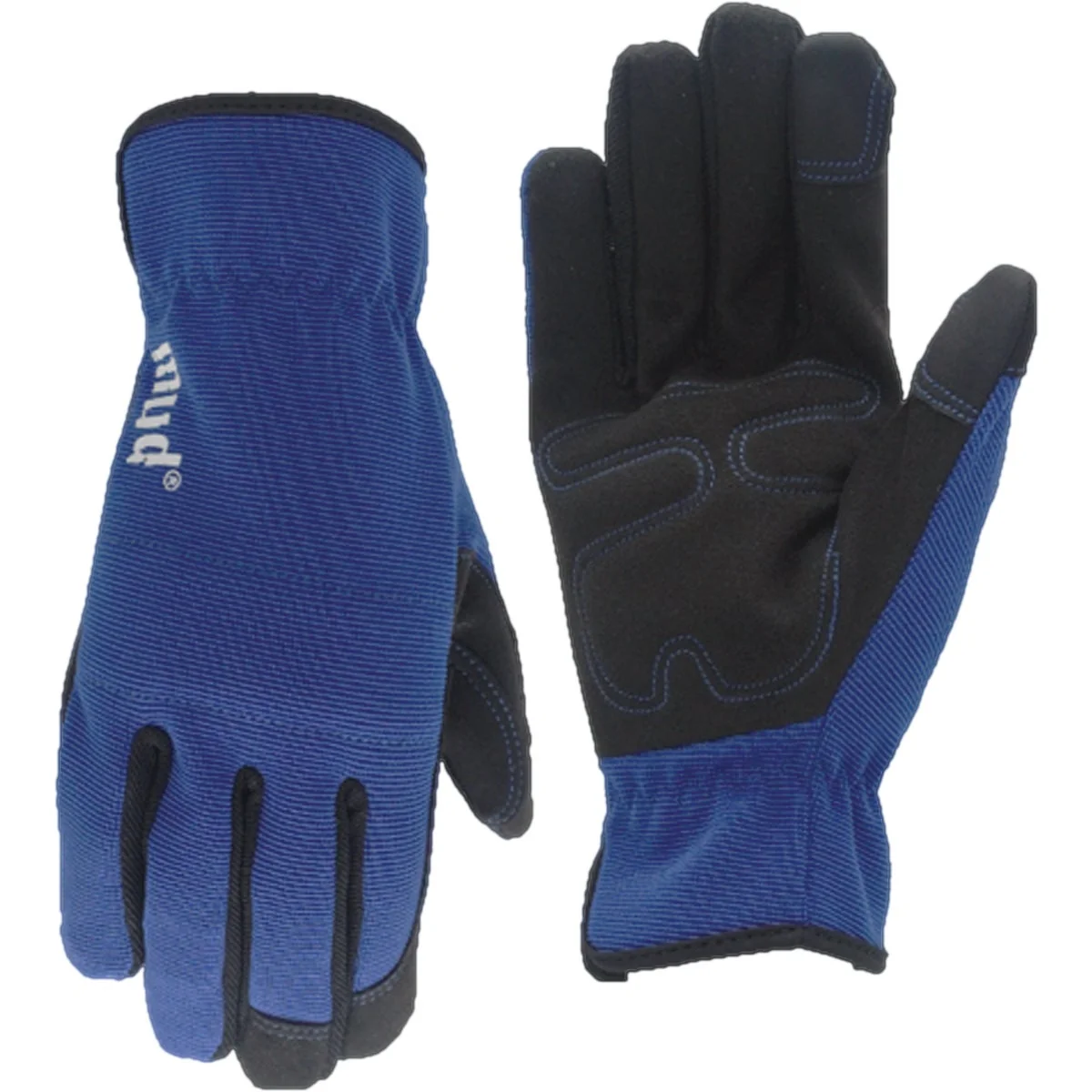 Healthy Mud Women's Medium Large Synthetic Leather True Blue Garden Glove Quality