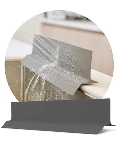 Organic Kitchen Sink Splash Guard 19.7 Inch Secure