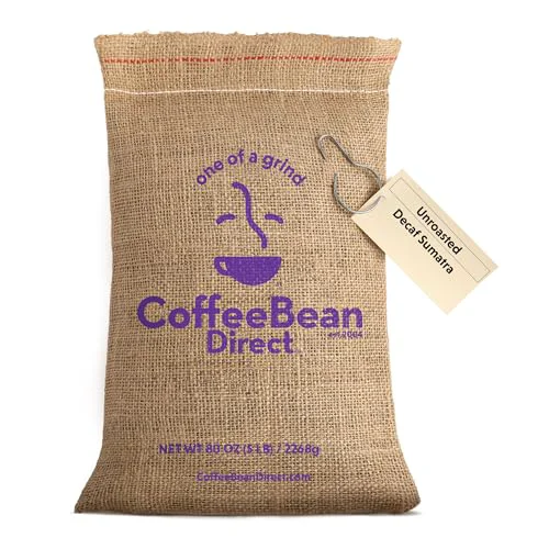 Reusable Unroasted Decaf Sumatra 80 Ounce Dependable