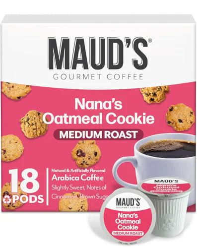 Modern Oatmeal Cookie Flavored Coffee Pods 18 Count Unique