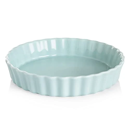 Dependable Sweejar Ceramic 11.5 Inches Pie Pan for Baking High-Grade