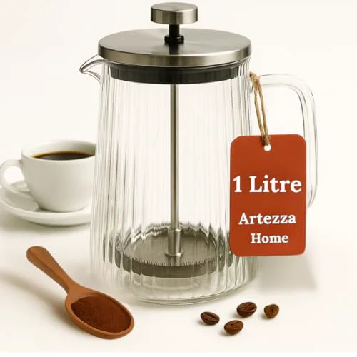 Luxury Glass French Press Coffee Maker Consistent