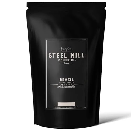 Stylish Brazil Medium Roast Whole Bean Coffee 32 Ounce Crafted