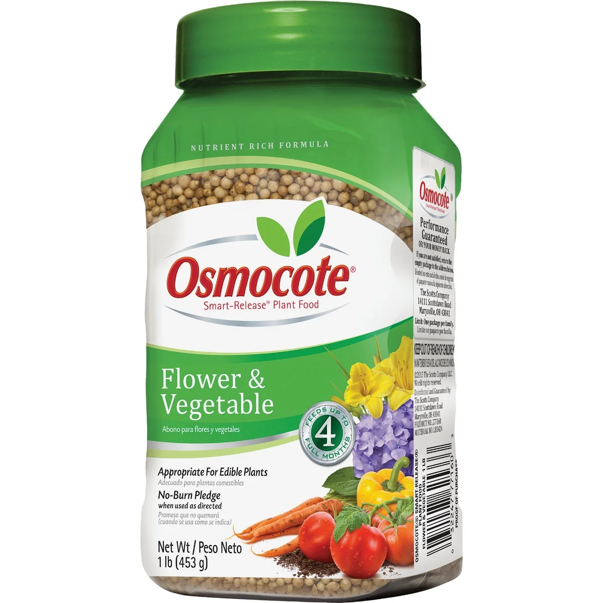 Original Osmocote 1 Lb. 14-14-14 Flower Vegetable Smart Release Dry Plant Food Reliable