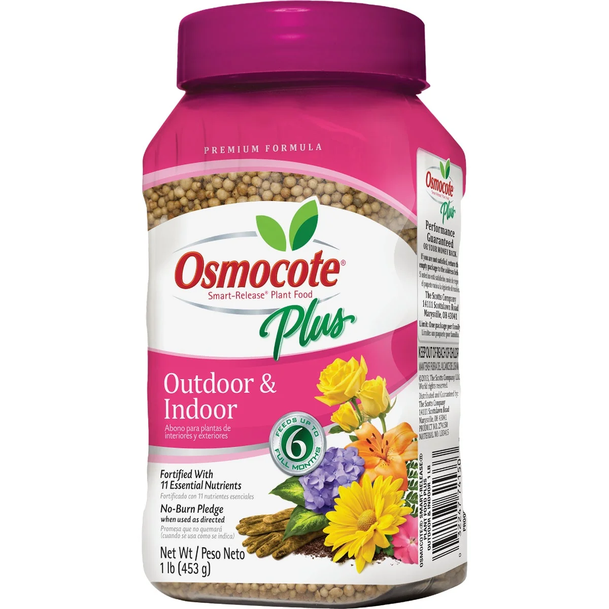 Outstanding Osmocote Plus 1 Lb. 15-9-12 Outdoor Indoor Dry Plant Food High-Performance