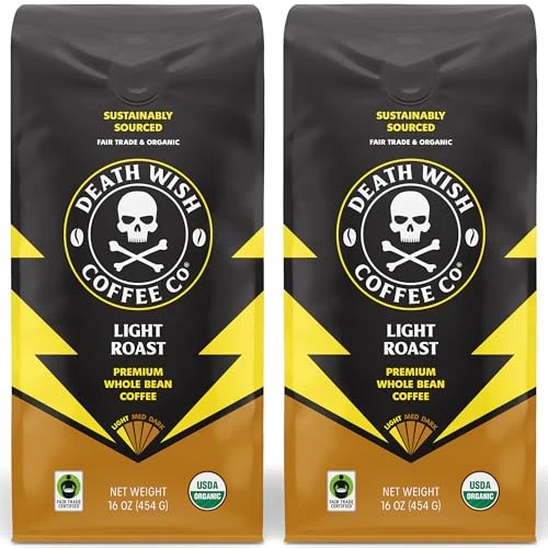 Traditional Organic Light Roast Whole Bean Coffee 32 Ounce Natural
