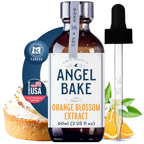 Superior Angel Bake Pure Orange Blossom Extract 2 Fl Oz Versatile