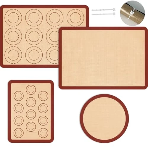 Artisan Silicone Baking Mat Set of 4 4 Count Casual
