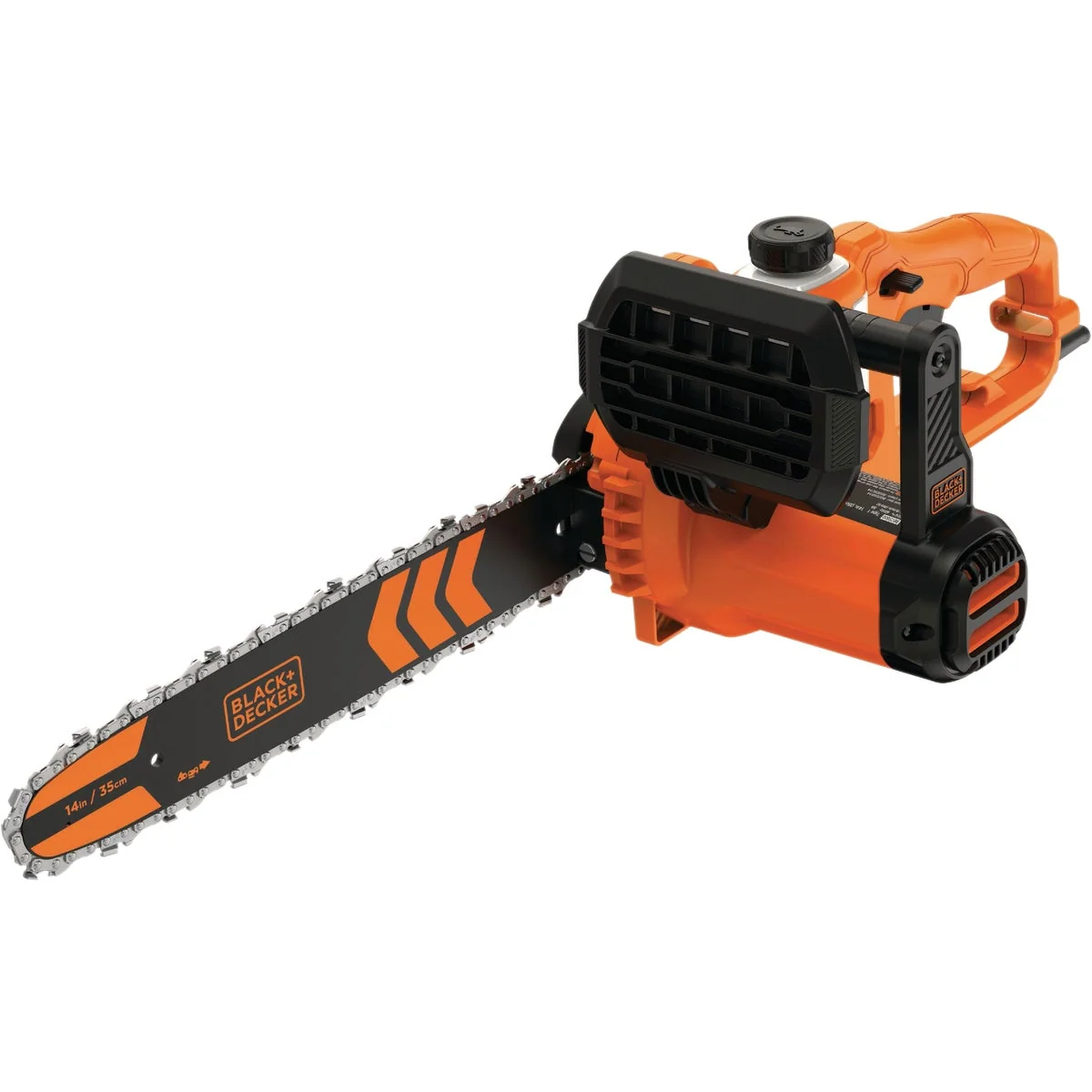 Stylish Black Decker 14 In. 8A Electric Chainsaw Organic