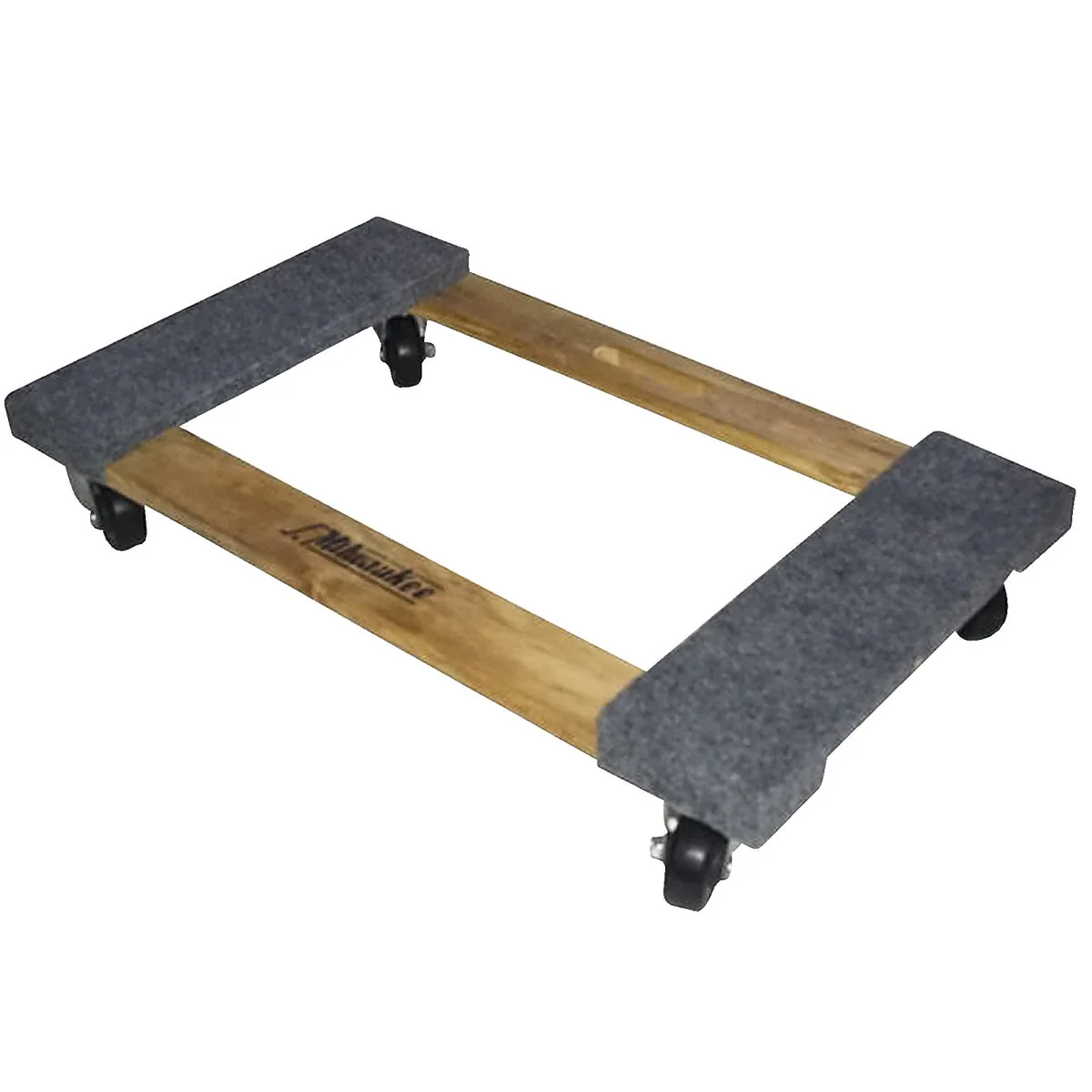 Soft Gleason 18 In. x 30 In. 1000 Lb. Load Capacity Hardwood Furniture Dolly Sophisticated