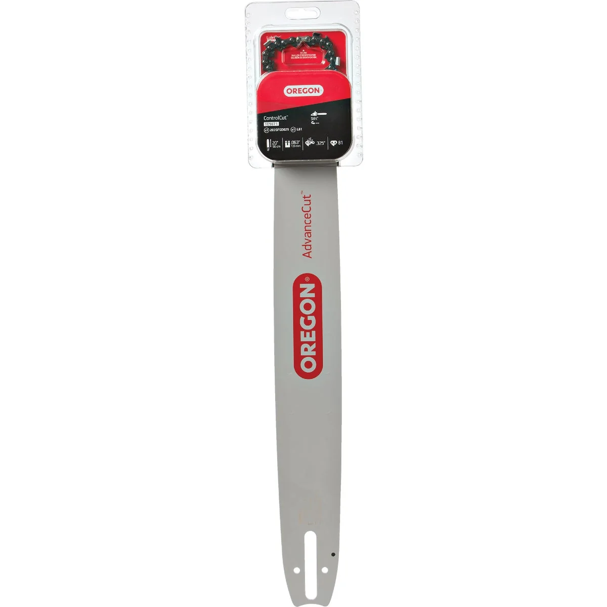 Original Oregon AdvanceCut 20 In. 81 Drive Links Bar Chain Combo Professional