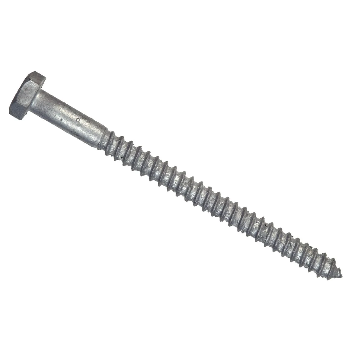 Fast Hillman 1 2 In. x 4 In. Galvanized Hex Lag Screw 25 Ct. Reusable