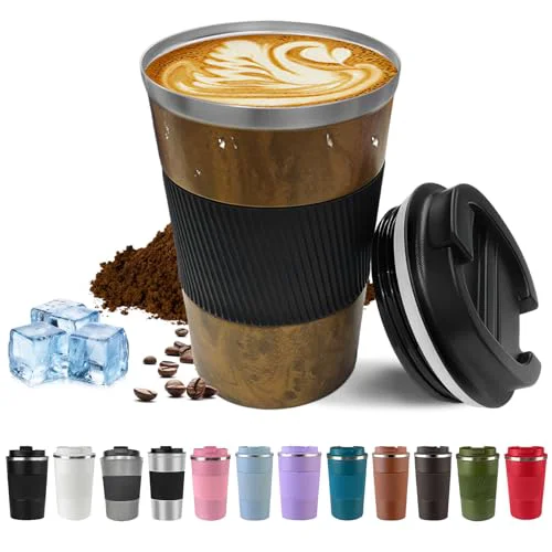 Optimized Vacuum Insulated Stainless Steel Travel Coffee Mug Breathable