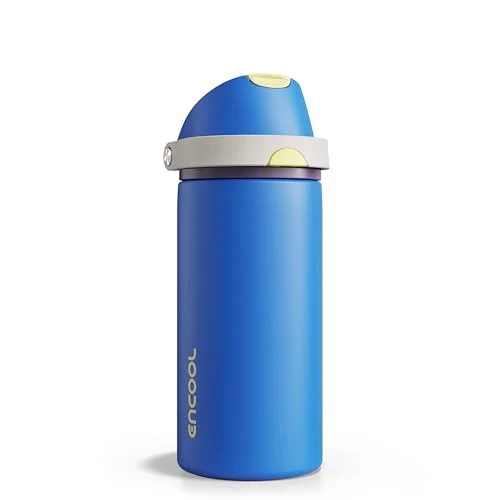 Sustainable Insulated Water Bottle with Straw High-Quality