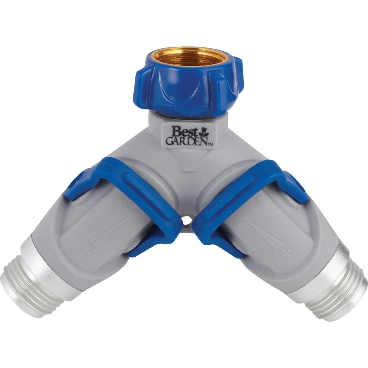 Enhanced Garden Plastic Dual Y-Hose Shutoff Connector Official