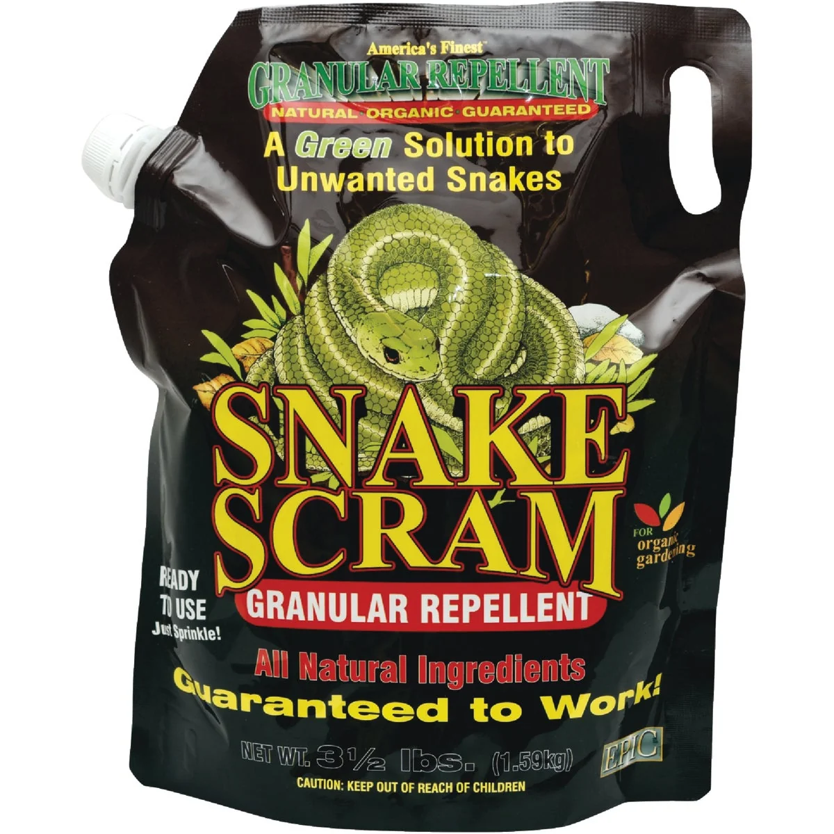 Exceptional Snake Scram 3.5 Lb. Granular Snake Repellent Classic