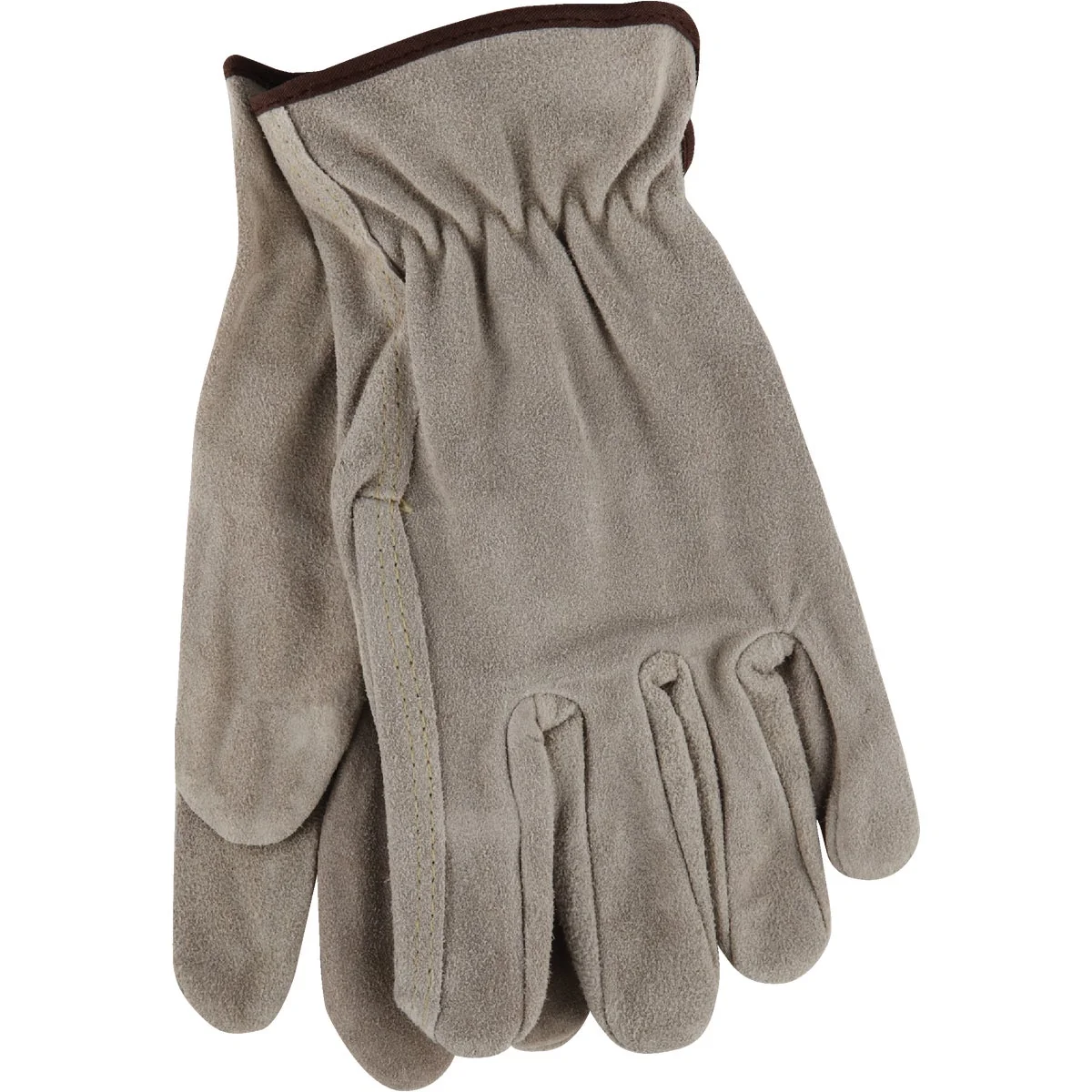 High-Quality Do it Men's Large Brushed Suede Leather Work Glove Safe