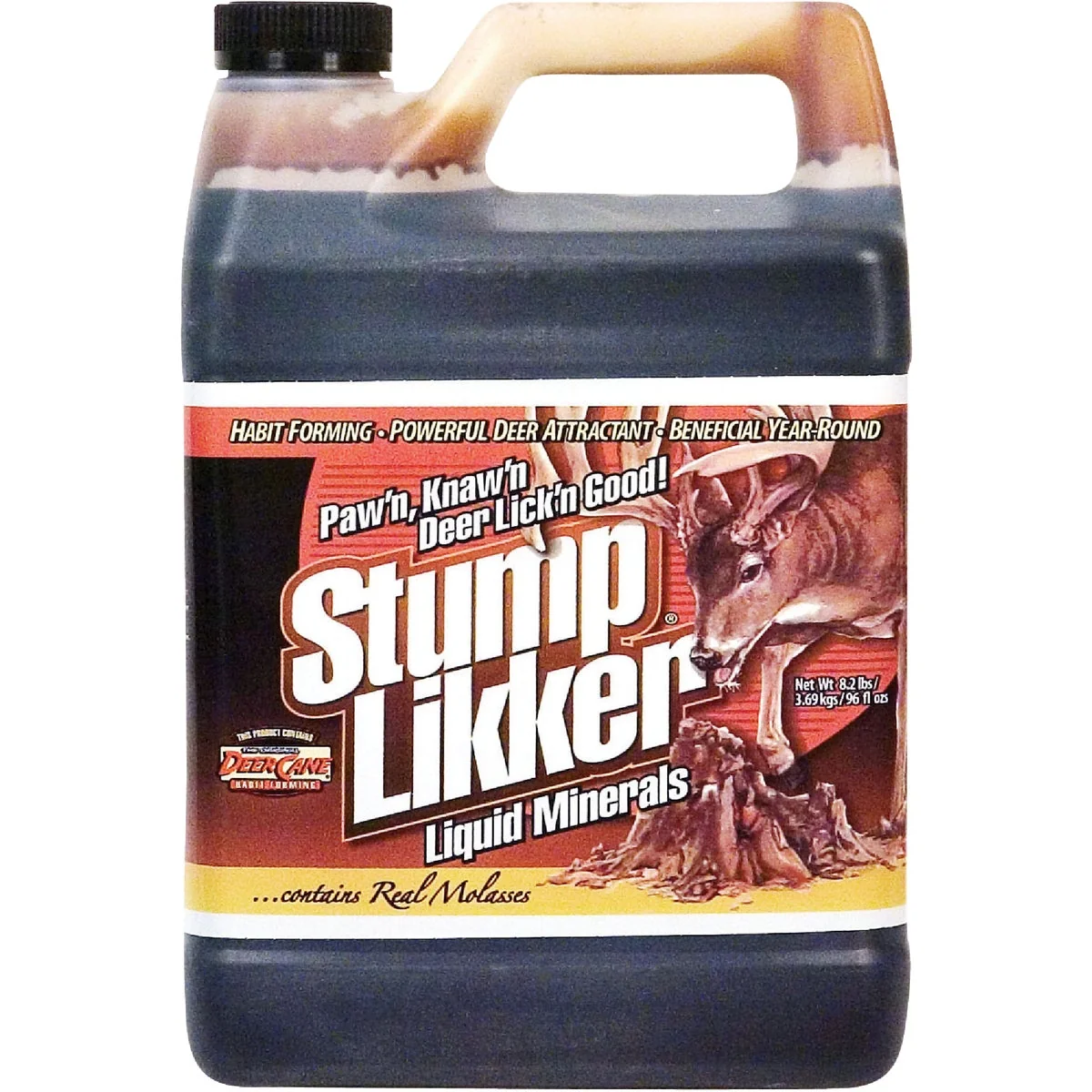 Clean Deer Cane Stump Likker 1 Gal. Liquid Deer Attractant Enhanced