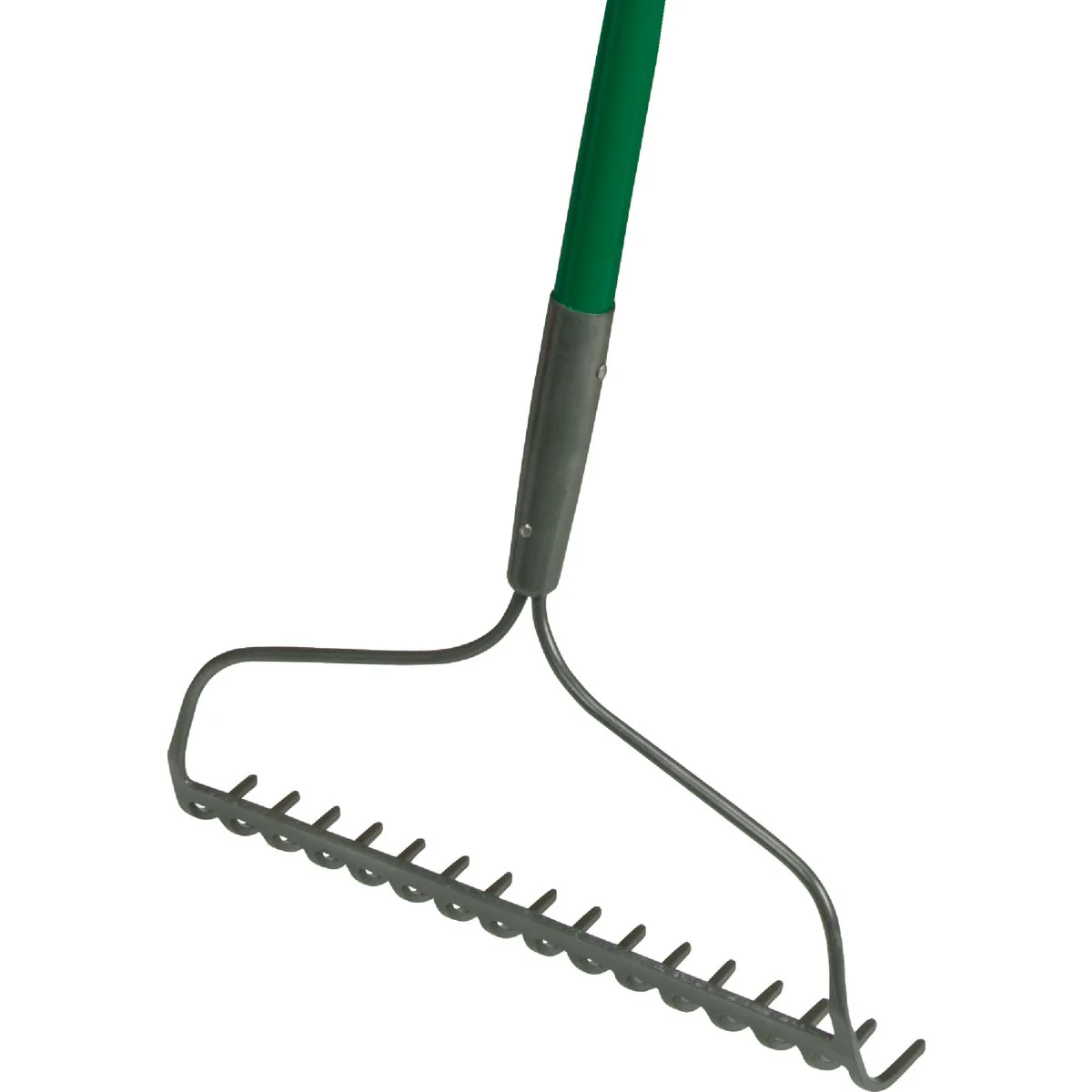 Healthy Do it 16.5 In. Steel Bow Garden Rake 16-Tine Flexible