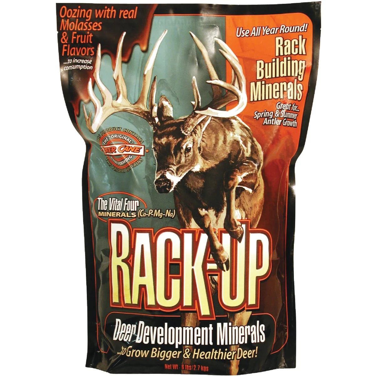 Selected Rack-Up 6 Lb. Granular Blended Mineral Supplement Deer Attractant Environmentally Friendly