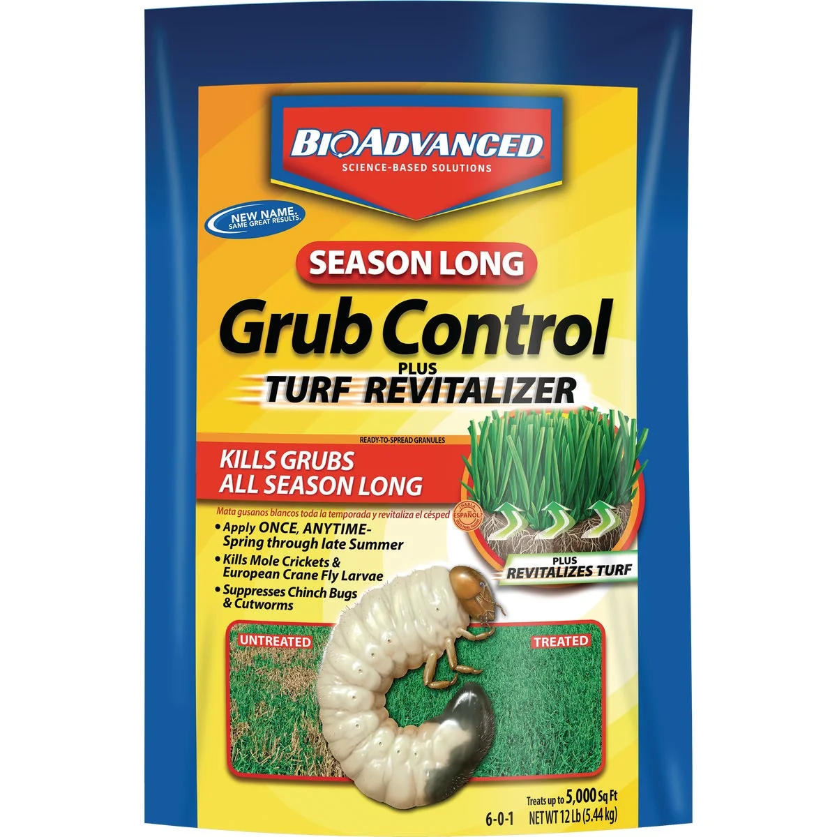 Consistent BioAdvanced Season-Long 12 Lb. Ready To Use Granules Grub Killer Fast