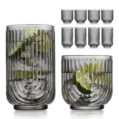 Powerful 8 Piece Smoke Glassware Set 8 Count Dependable