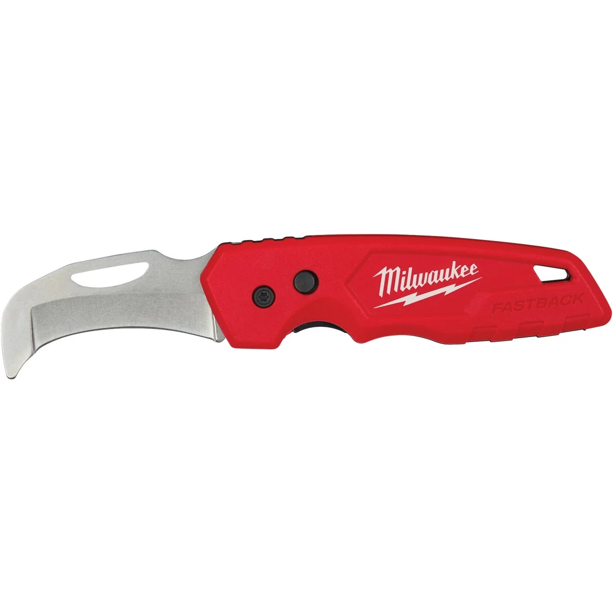 Minimalist Milwaukee FASTBACK Blunt Tip Hawkbill 2.45 In. Folding Knife Verified