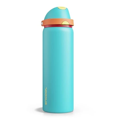 Exclusive Insulated Water Bottle with Straw Recyclable