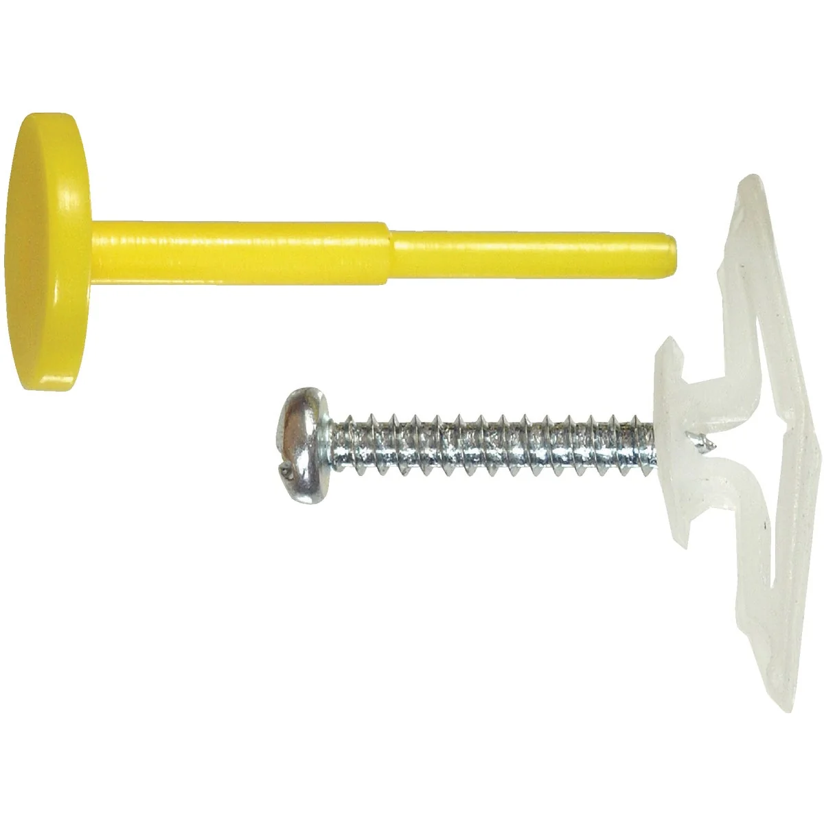 Healthy Hillman 5 8 In. Large Plastic Toggle Pan Head Pin Combo 100 Ct. Minimalist