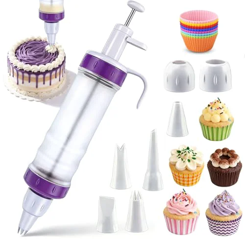 First-Class Dessert Decorating Syringe Set User-Friendly