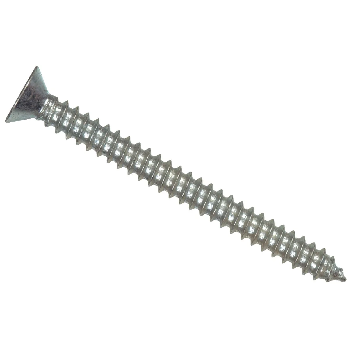 Classic Hillman 8 x 1 In. Phillips Flat Head Stainless Steel Sheet Metal Screw 100 Ct. Specialty