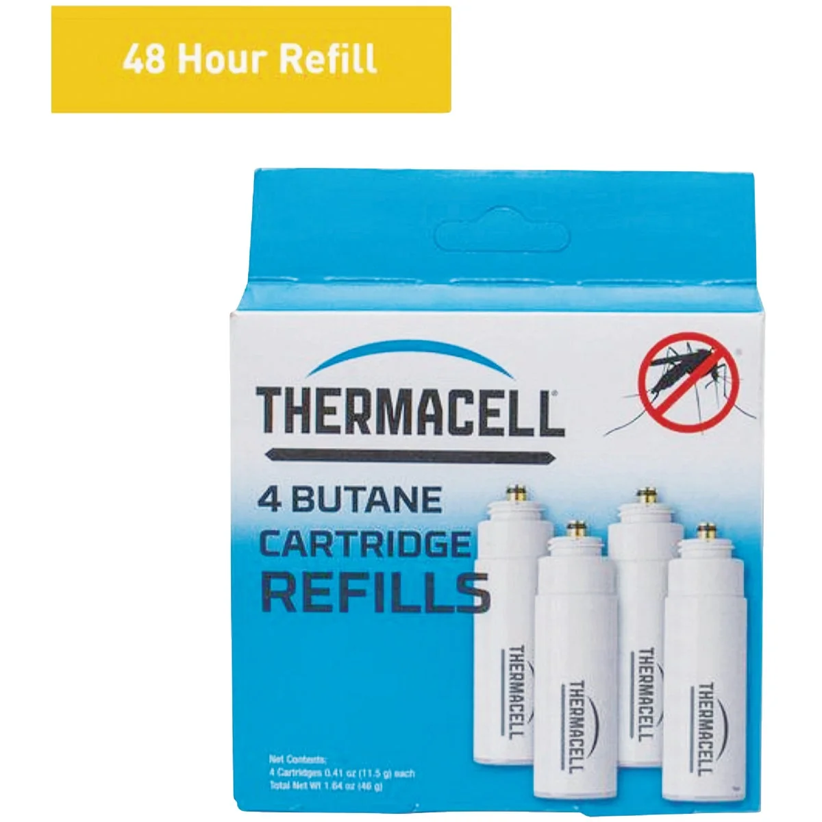 Top-Quality Thermacell Butane Only Refill Cartridge 4-Pack Genuine