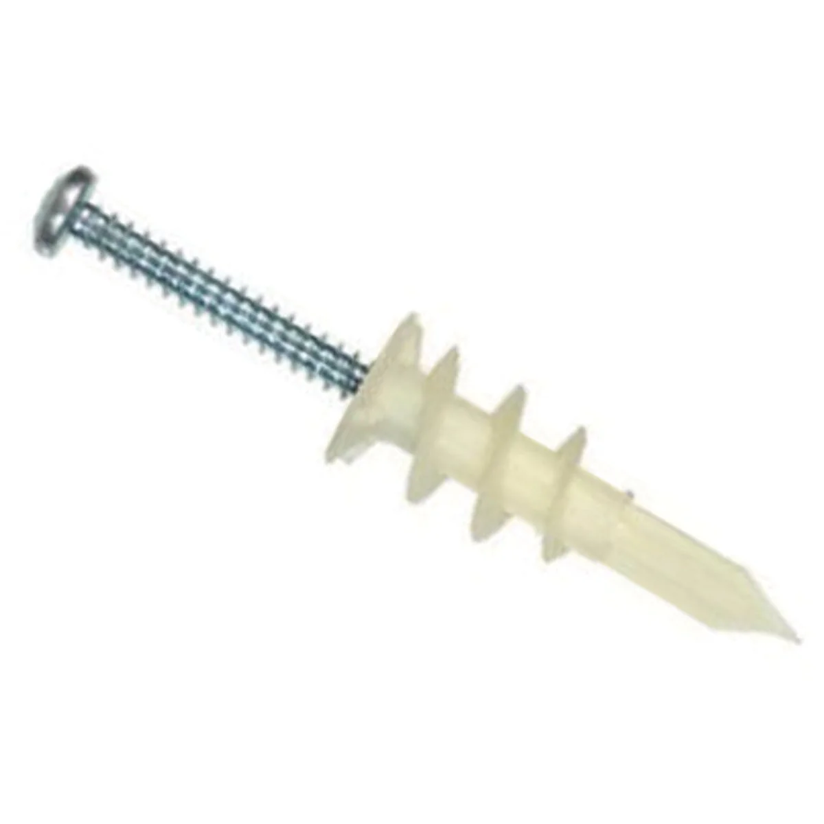 Breathable Hillman 8 Nylon with PHP Wallboard Self-Drilling Anchor 2 Ct. Smooth