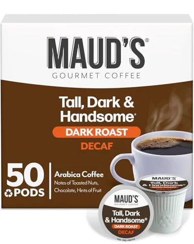 Safe Maud s Decaf Dark Roast Coffee Pods 50 Count Carefully Designed