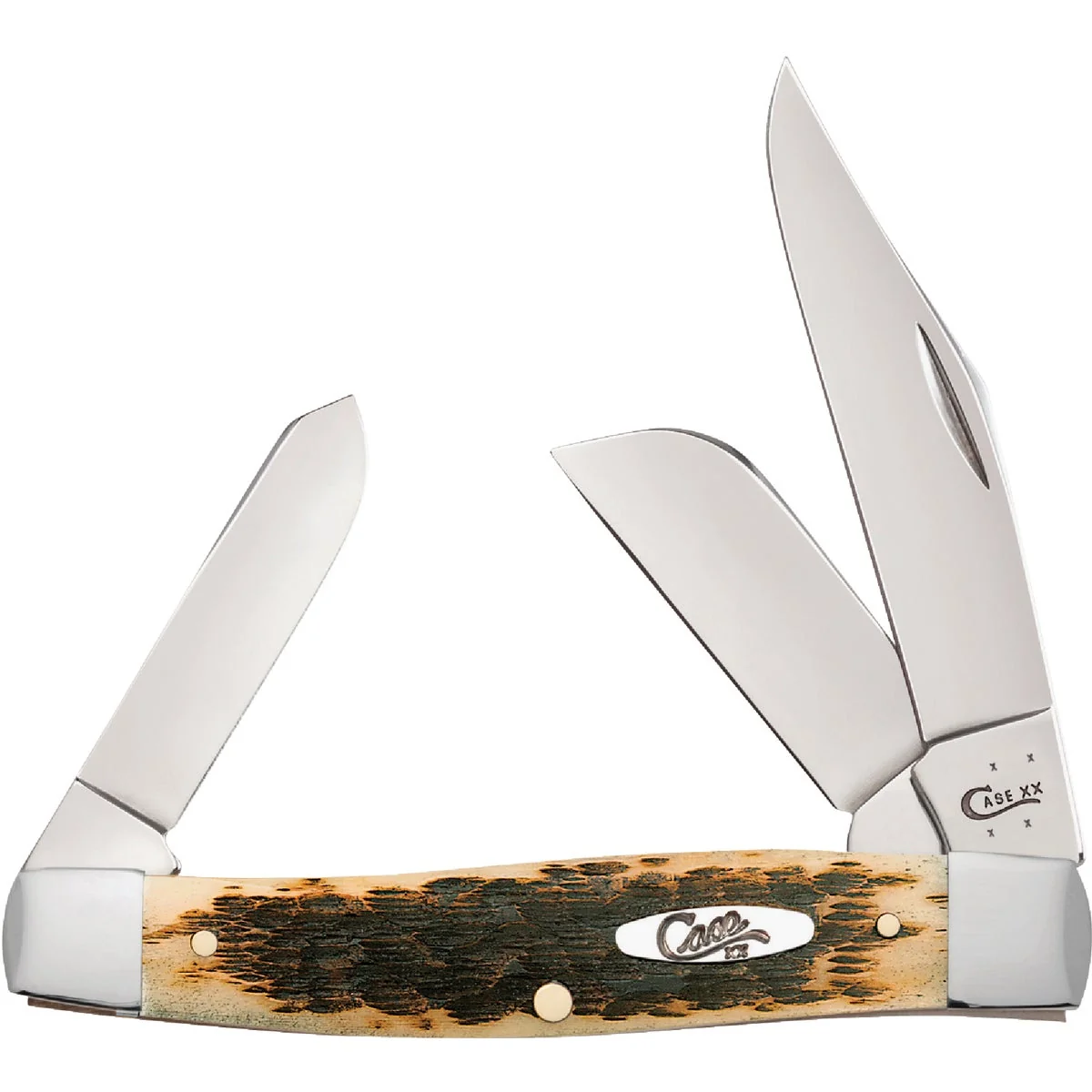 Functional Case Stockman 3.3 In. 2.3 In. 2.2 In. Large Folding Knife Unique