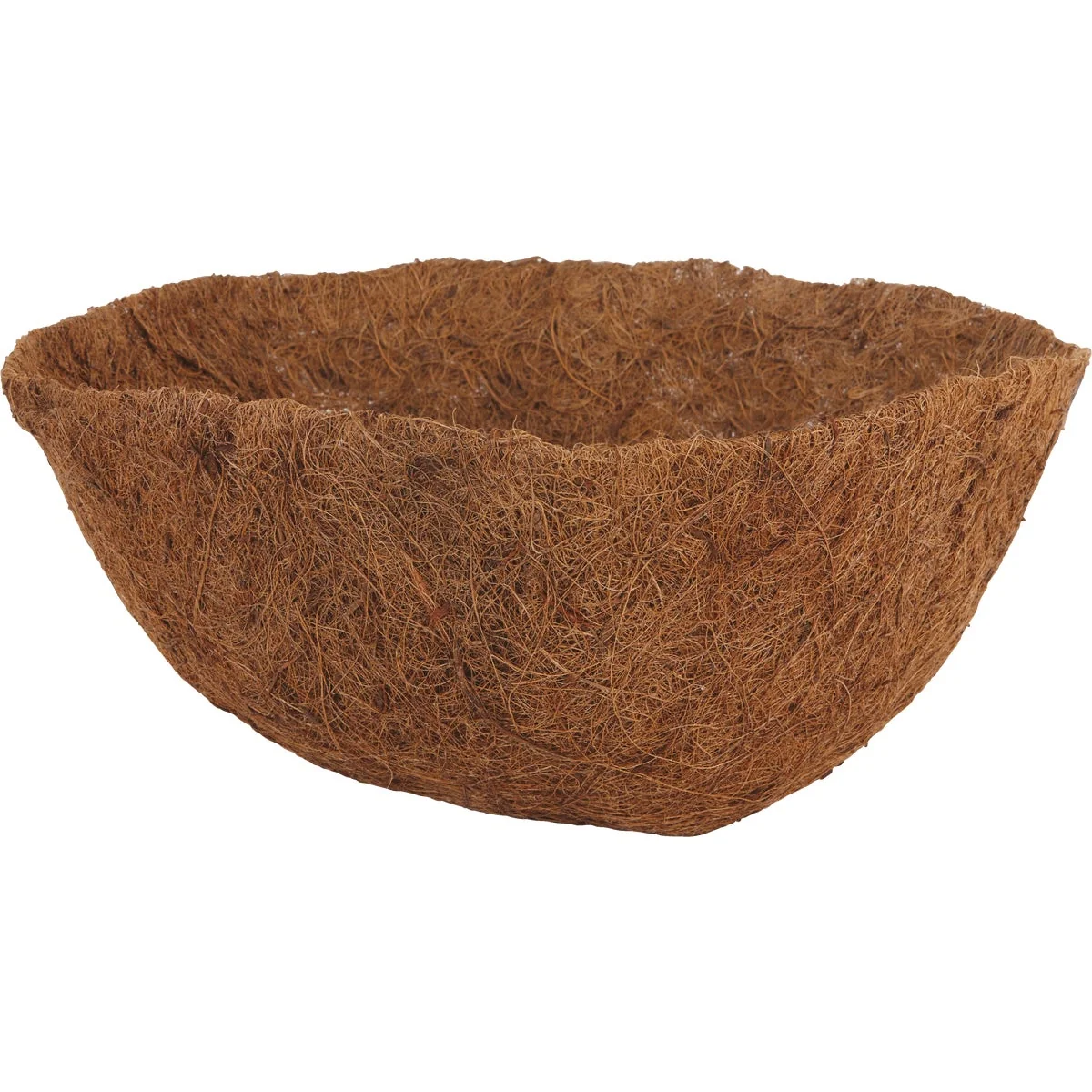 Secure Garden 7.5 In. D. x 16 In. Dia. Coconut Fiber Round Plant Liner Stylish