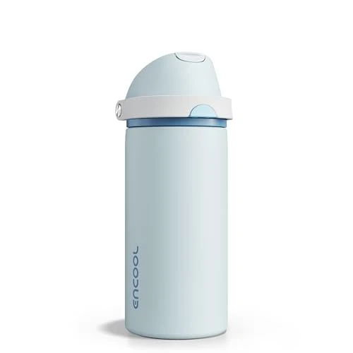 Traditional Insulated Water Bottle with Straw Smart