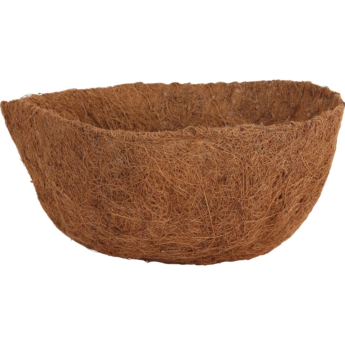 Organic Garden 5.1 In. D. x 12 In. Dia. Coconut Fiber Round Plant Liner Sustainable
