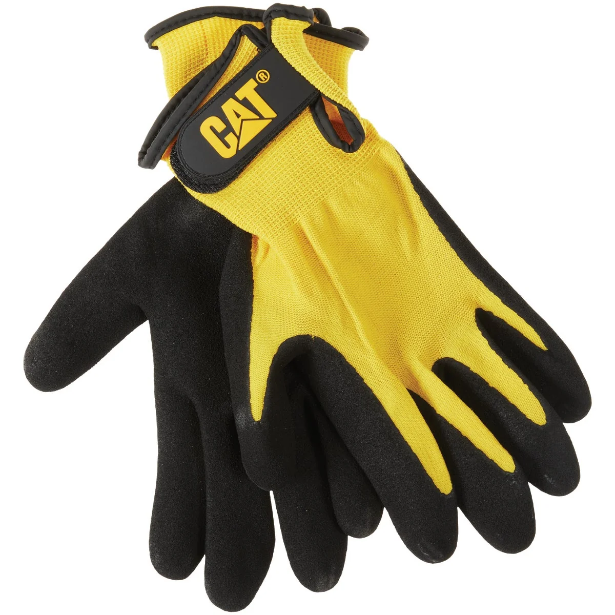 Smooth CAT Men's XL Nitrile Coated Nylon Knit Glove Flexible