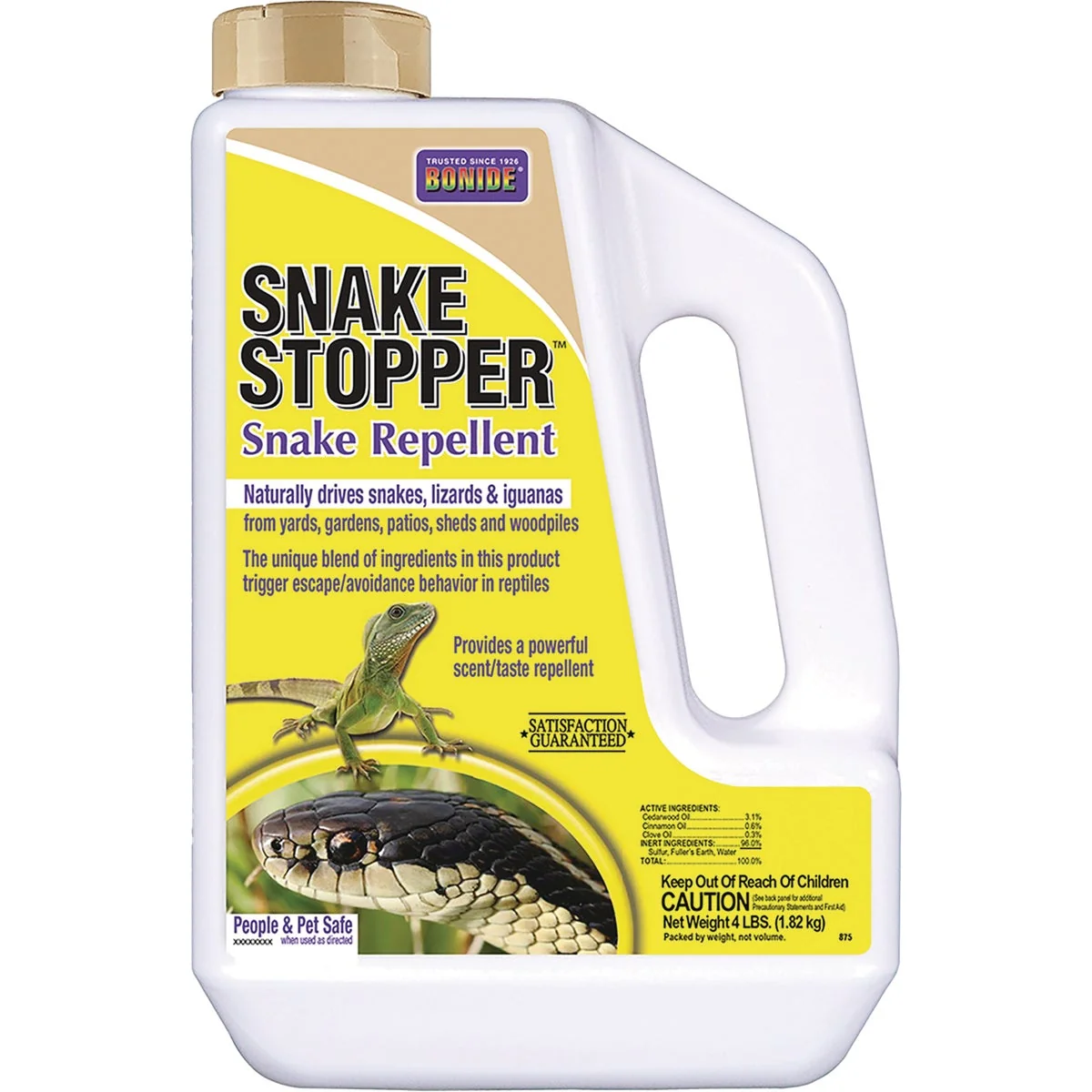 Eco-Friendly Bonide Snake Stopper 4 Lb. Powder Snake Repellent Efficient