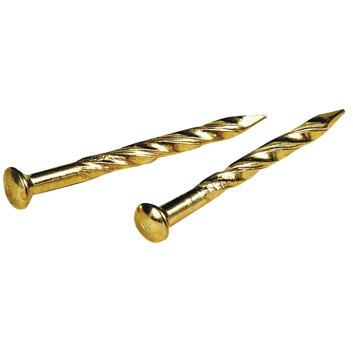Exceptional Hillman Anchor Wire 1-1 4 In. 13 ga Brass Plated Trim Nails 29 Ct. 1 Oz. Convenient